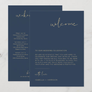 Menu LETTRE D'ACCUEIL DE LA Marine Moderne CAITLIN Cart