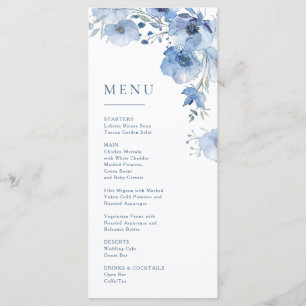 Menu Magnolia Beaux-Arts Floral