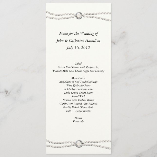 Menu maigre fait sur commande de Tableau de (Devant)