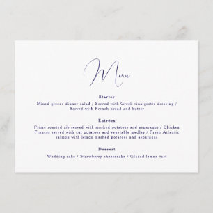 Menu Mariage arc-en-ciel de style fiesta mexicain vibra