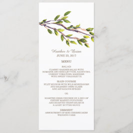 Menu Mariage Branches broyées