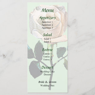 Menu Mariage Delicic Rose Orchid