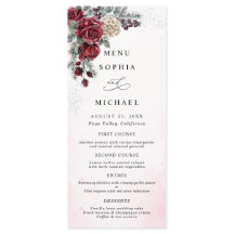 Mariage d'hiver aux Roses Gelées