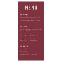Mariage moderne Boho Arch Rouge Beige Typographie