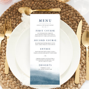 Menu Mariage Ocean Tides