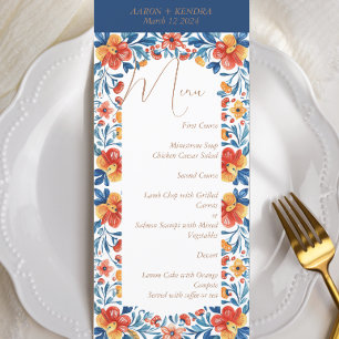 Menu Mexique Oaxaca Destination Mariage