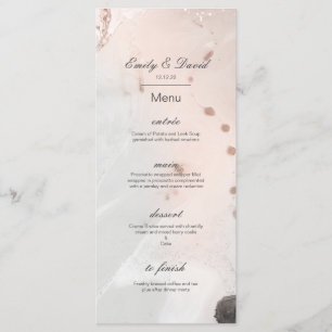 Menu modifiable, Menu Mariage, Baby shower, Bridal