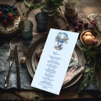 Oh garçon bleu aquarelle baby shower d'éléphant