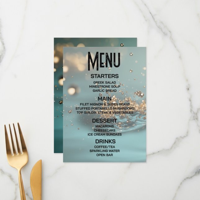 Menu Personnaliser - Créez vos propres bulles vertes et (Devant/Arrière en situation)