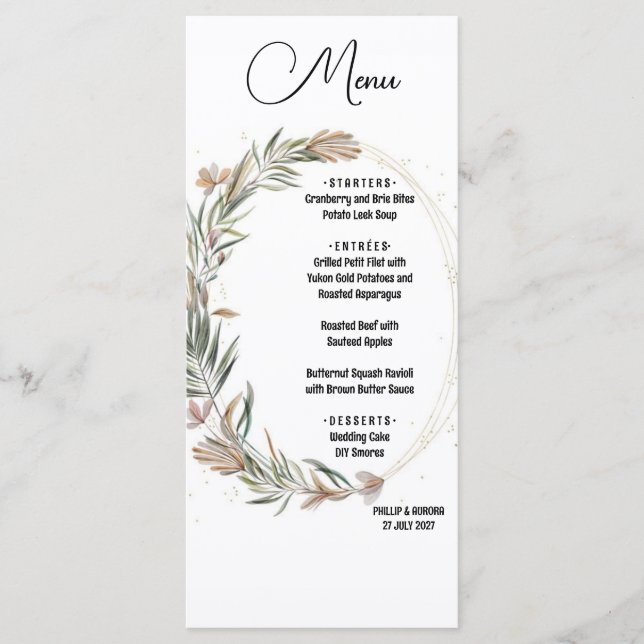 Menu Plat Clair Featherlight Blanc (Devant)