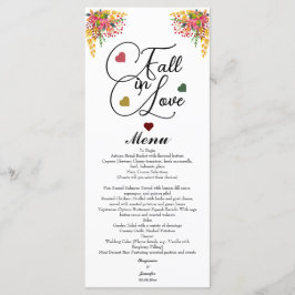 Menu Scénario de mariage Tomber amoureux