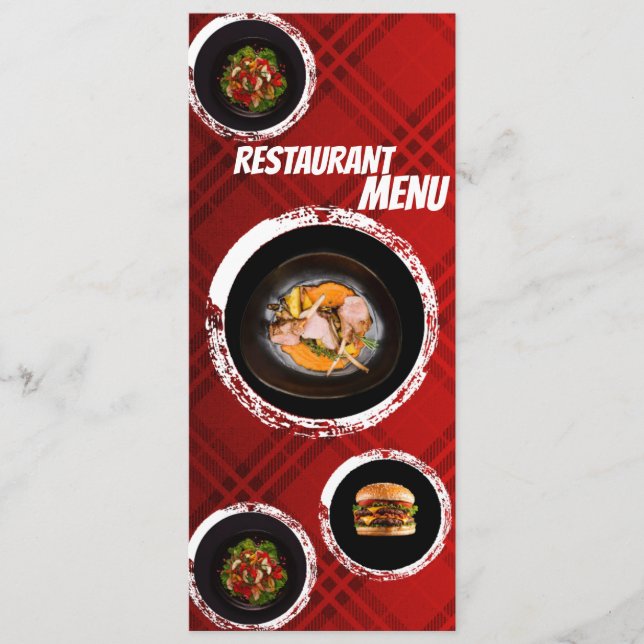 Menu simple (Devant)
