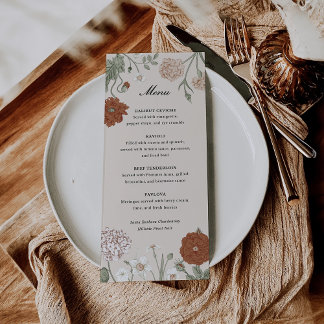 Menu simple