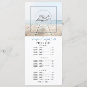 Menu Sirène Et Dauphin Aliments De Mer