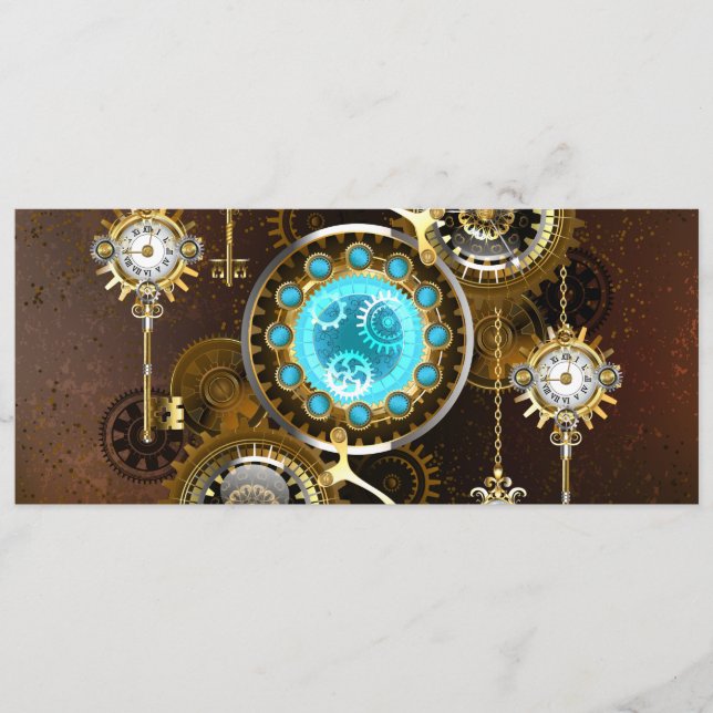 Menu Steampunk Rusty Background (Devant)