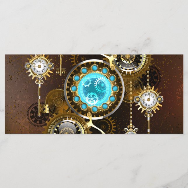 Menu Steampunk Rusty Background (Devant)