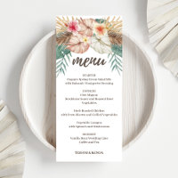Tahiti | Tropical Island Floral Mariage