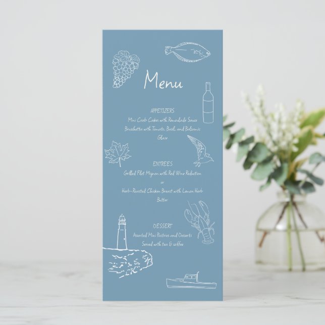 Menu Thème Nouvelle-Écosse  (Debout devant)