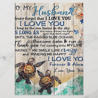 Menu To My Man Gift, Personalized Gift To My Husband