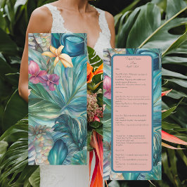 Menü "Tropical Essence" Menükarte