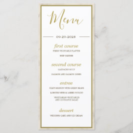 Menu Tropical Palm Tree élégant Mariage rustique modern