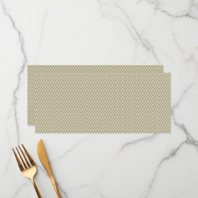 Menu Un tapis rectangulaire avec un motif géométrique c (Devant/Arrière en situation)