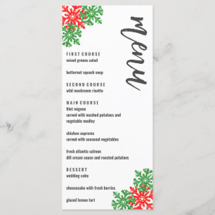 Menu Voici Le Mariage De Noël De La Saison