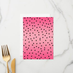 Menu Watermelon Graines noires Vibes été Juicy Rose