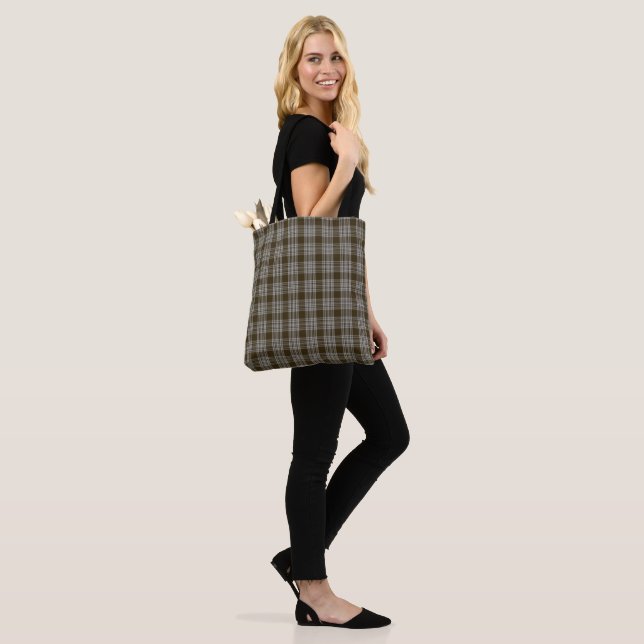 Menzies Brown Clan Tartan Kariert Tasche (Am Model)