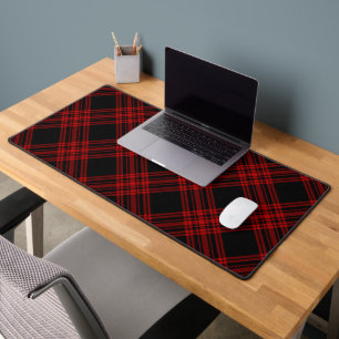 Menzies Hunting Tartan Scottish Kariert Pattern Schreibtischunterlage