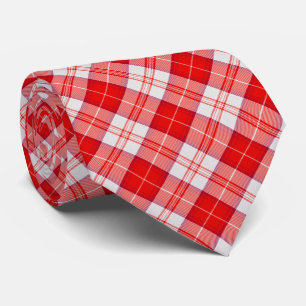 Menzies Roter Clan-Tartan-Schottenkaro Krawatte