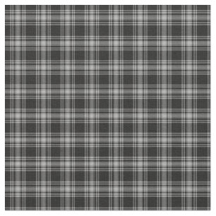 Menzies Schwarz Schottisch Tartan Karomuster Stoff