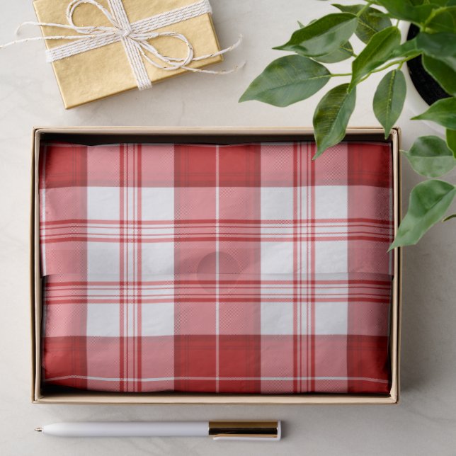 Menzies Tartan kariert Seidenpapier (Geschenk)