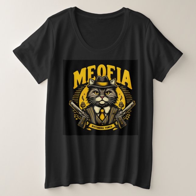 MEOFIA Cute Gangsta Cat (Design devant)