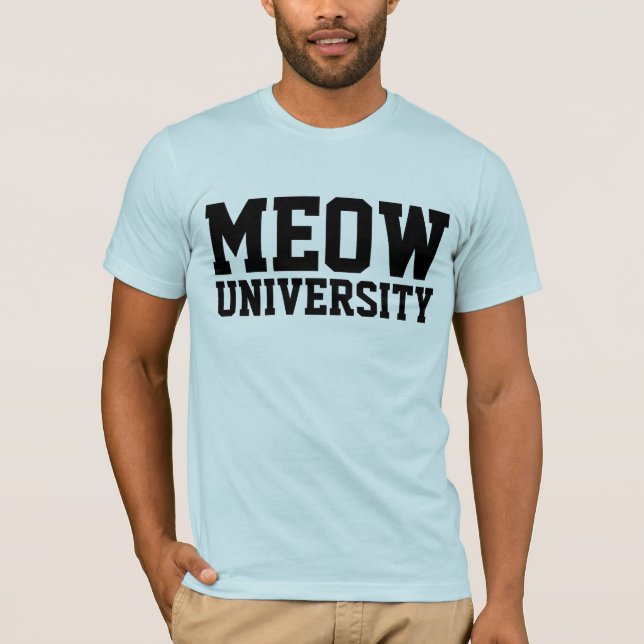 MEOU UNIVERSITY KatzenT - Shirt (Vorderseite)
