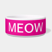 Meow Cat Bowl
