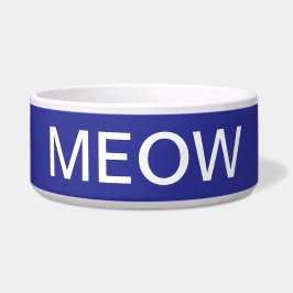 Meow Cat Bowl Napf