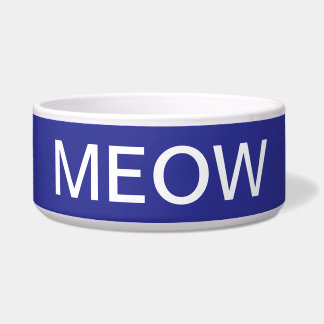 Meow Cat Bowl Napf