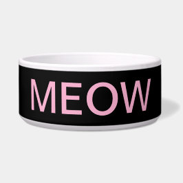 Meow Cat Bowl Napf
