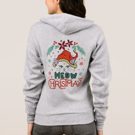Meow Christmas Hoodie