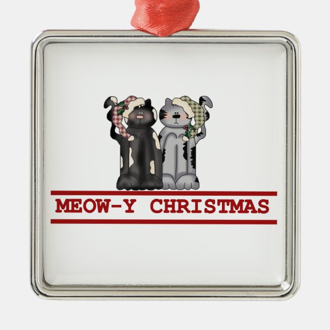 Meow Christmas Keepake Ornament (Vorne)