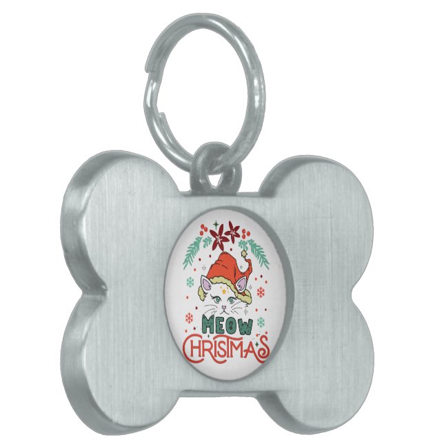 Meow Christmas Tiermarke (Vorderseite links)