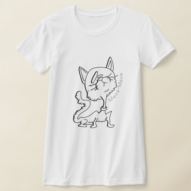 Meow D2 T-Shirt (Ablage )