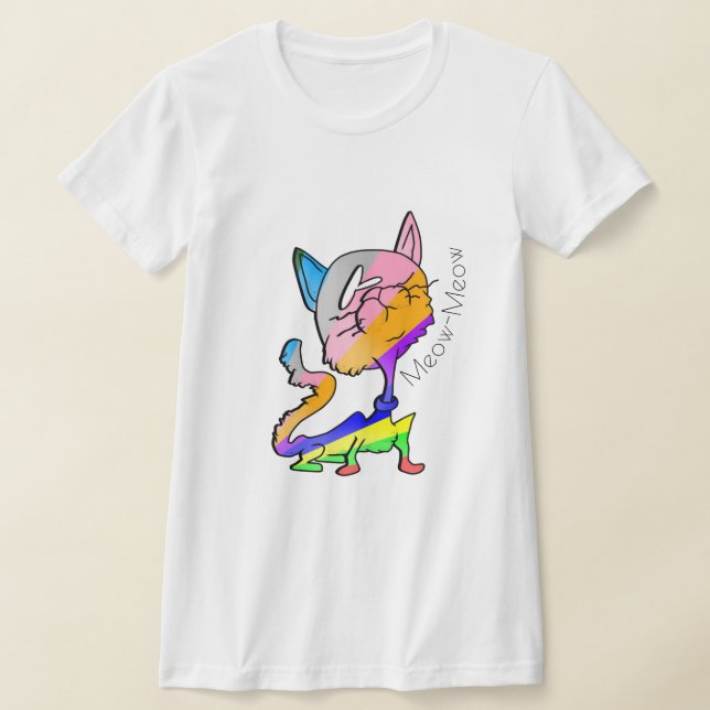 Meow D3 T-Shirt (Ablage )