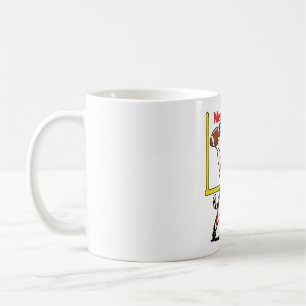 Meow-der Bowl Champion Katzenfußball  Kaffeetasse