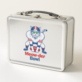Meow-der Bowl  Metall Brotdose