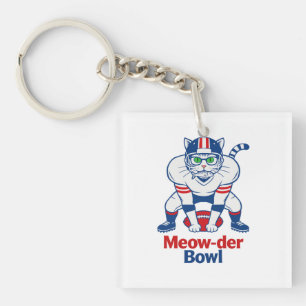 Meow-der Bowl  Schlüsselanhänger