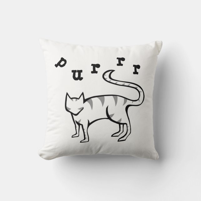 Meow et coussin de Purrr Kitty (Recto)