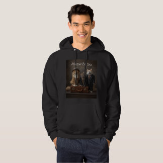 Meow & Go – Lustige Reise-Katzen Hoodie Beschreibu