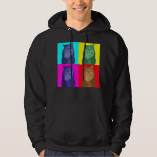 Meow Ich bin ein Katzen-Shirt - Black Cat T - Shir Hoodie
